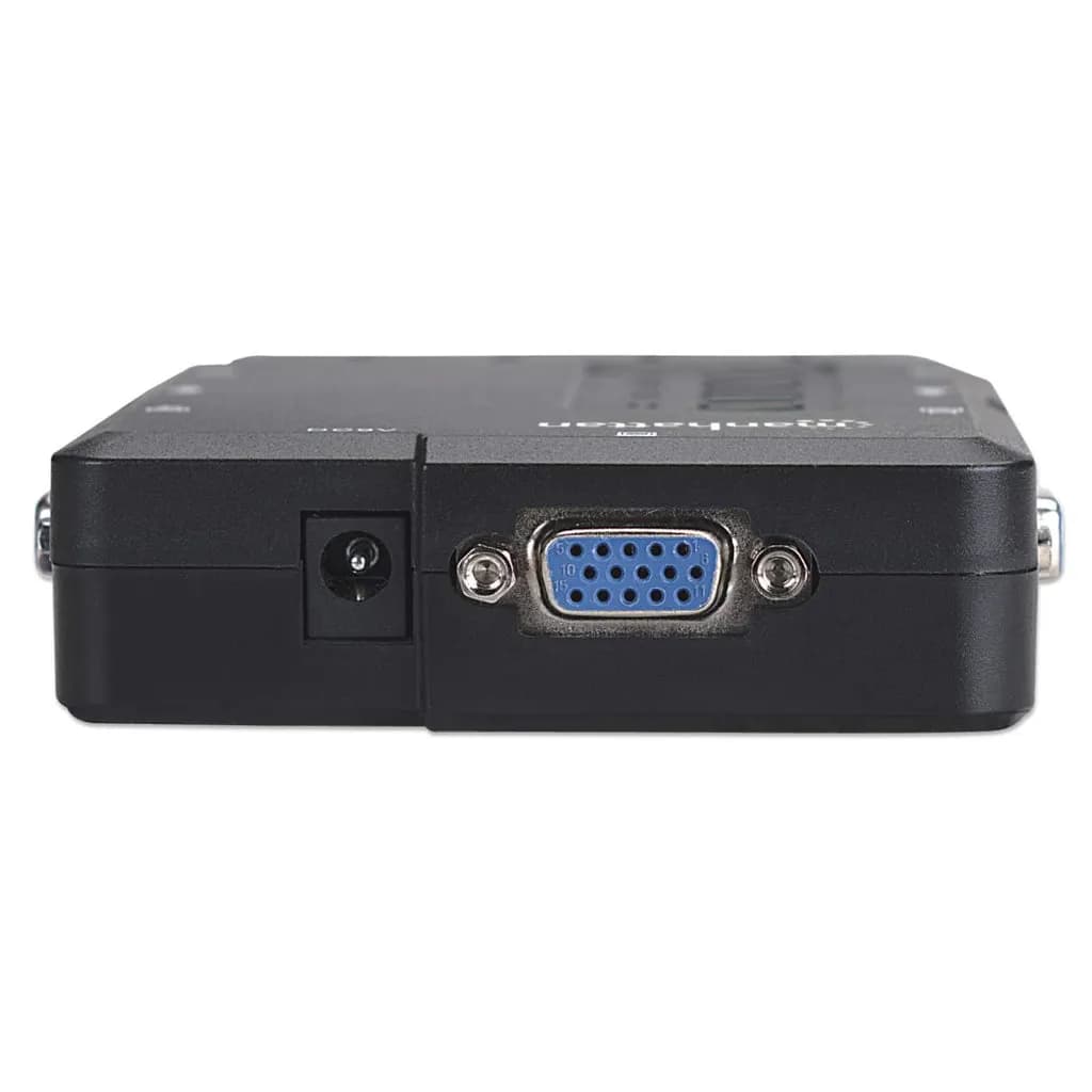 Manhattan Switch KVM Compacto 4 Puertos 8