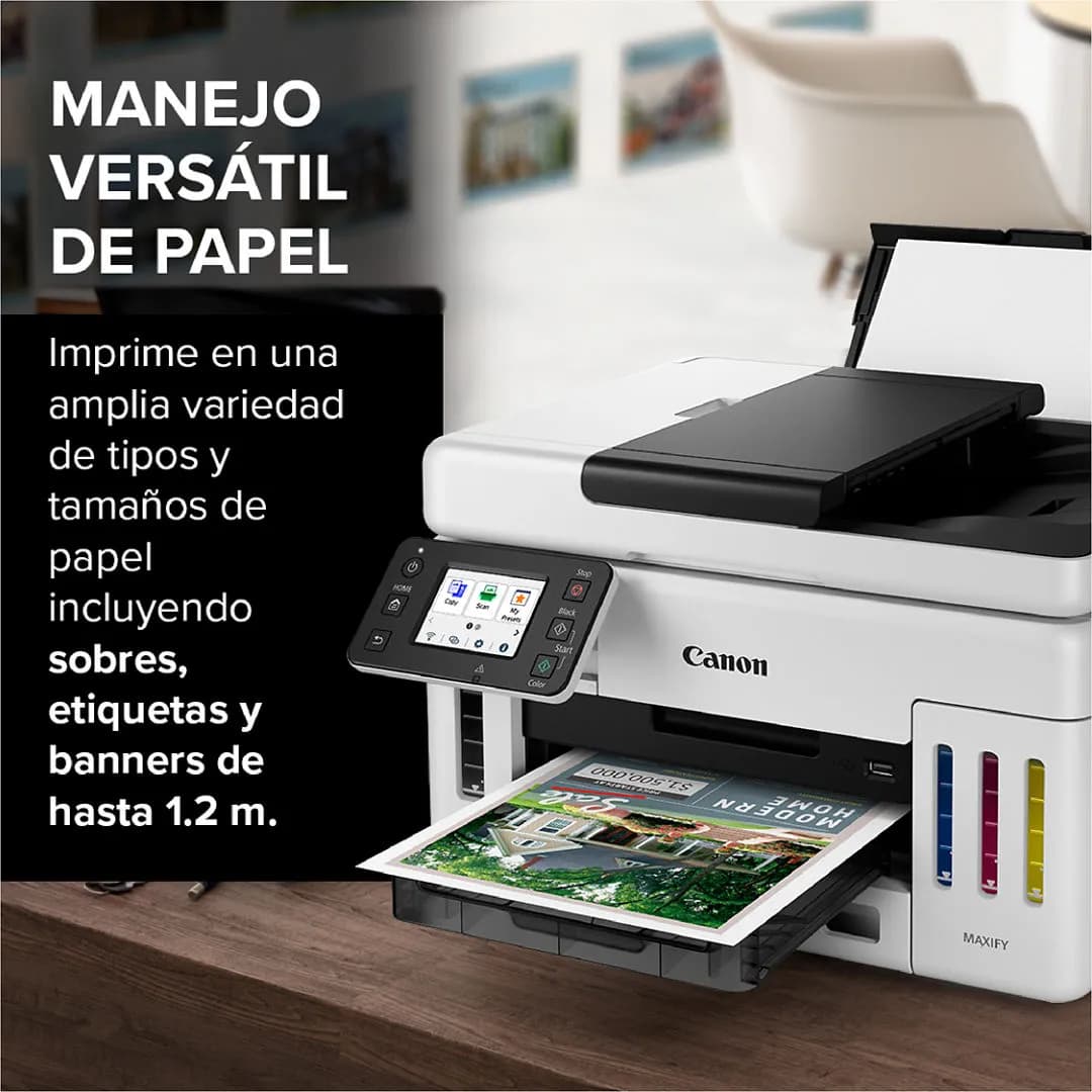 Canon MAXIFY GX6110 Inyección de tinta A4 600 x 1200 DPI 24 ppm Wifi 4