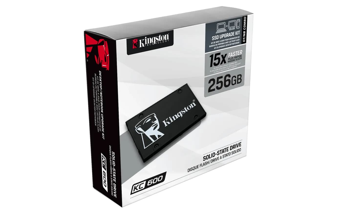 Kingston Technology KC600 256 GB 2.5" Serial ATA III 3D TLC 5