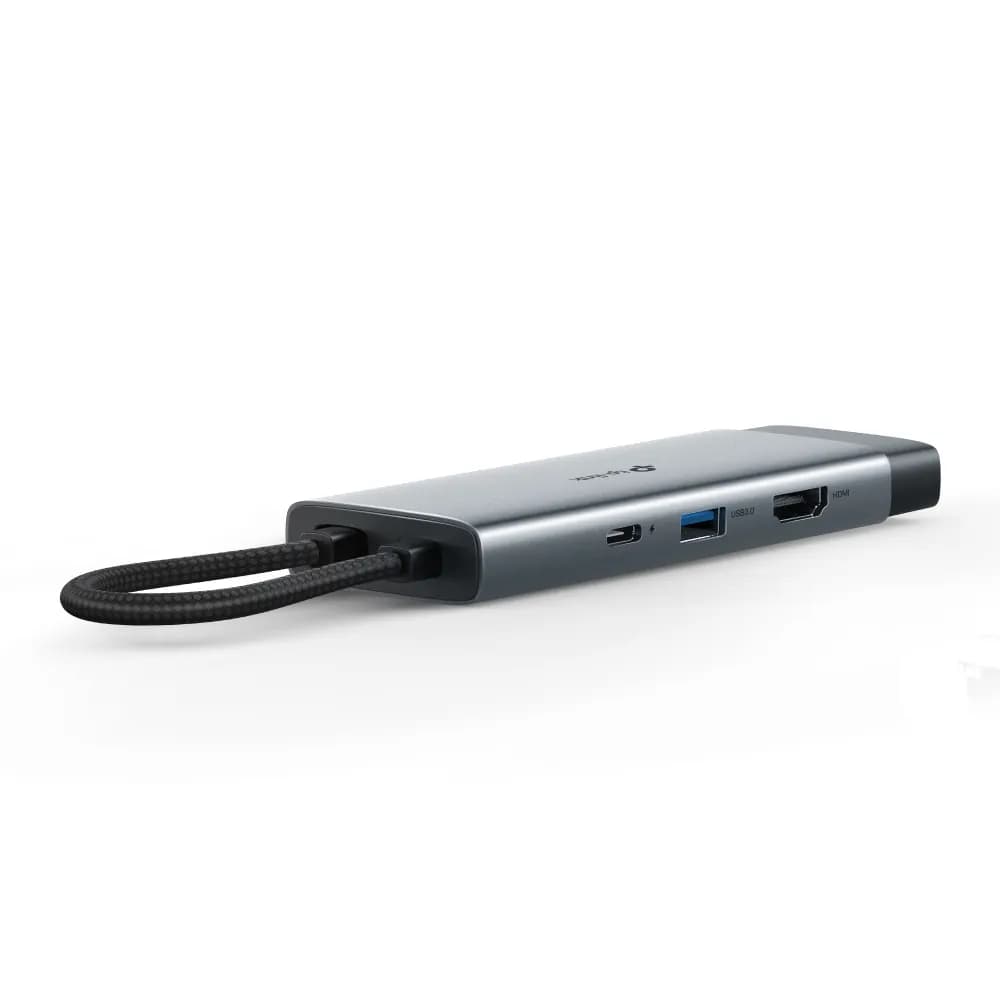 TP-Link UH7021C nodo concentrador USB Tipo C 5000 Mbit/s Aluminio, Neg 3