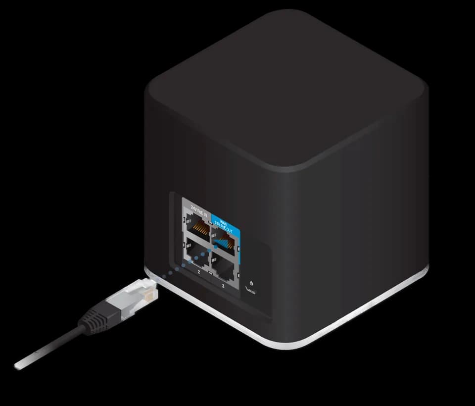 UBIQUITI ACB-ISP - Router inalámbrico AirCube con 4 puertos Fast Ether 4