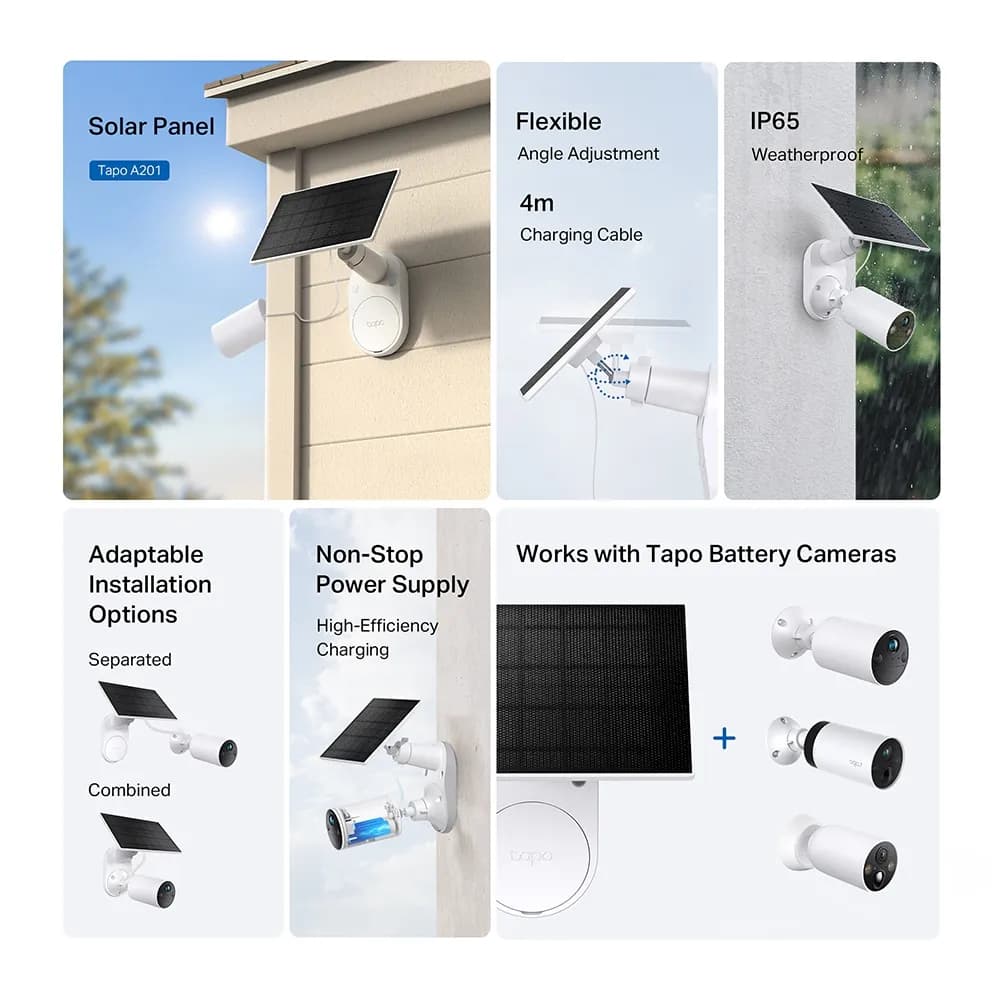 TP-Link Tapo A201 panel solar 2.5 W 4