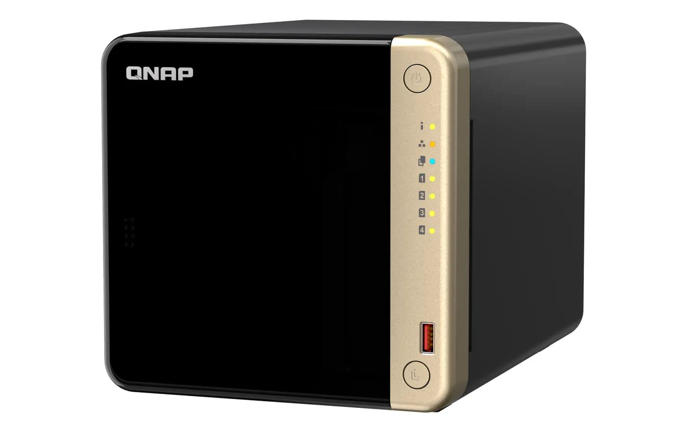 QNAP TS-464 NAS Tower Intel® Celeron® N5095 8 GB DDR4 0 TB QNAP QTS Ne 5