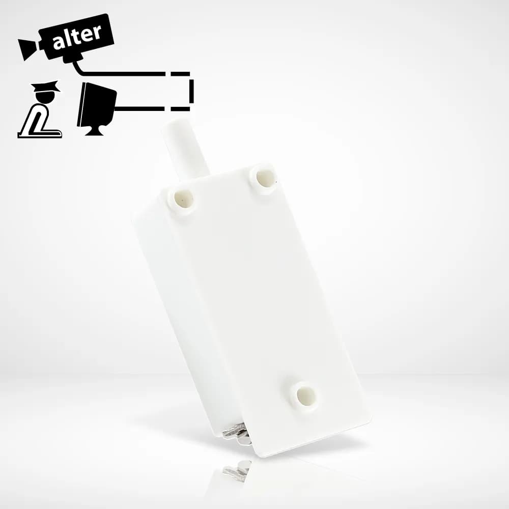 TAMPER PARA GABINETE TMP01 NORMALMENTE CERRADO (NC) BLANCO, PARA GABIN 2