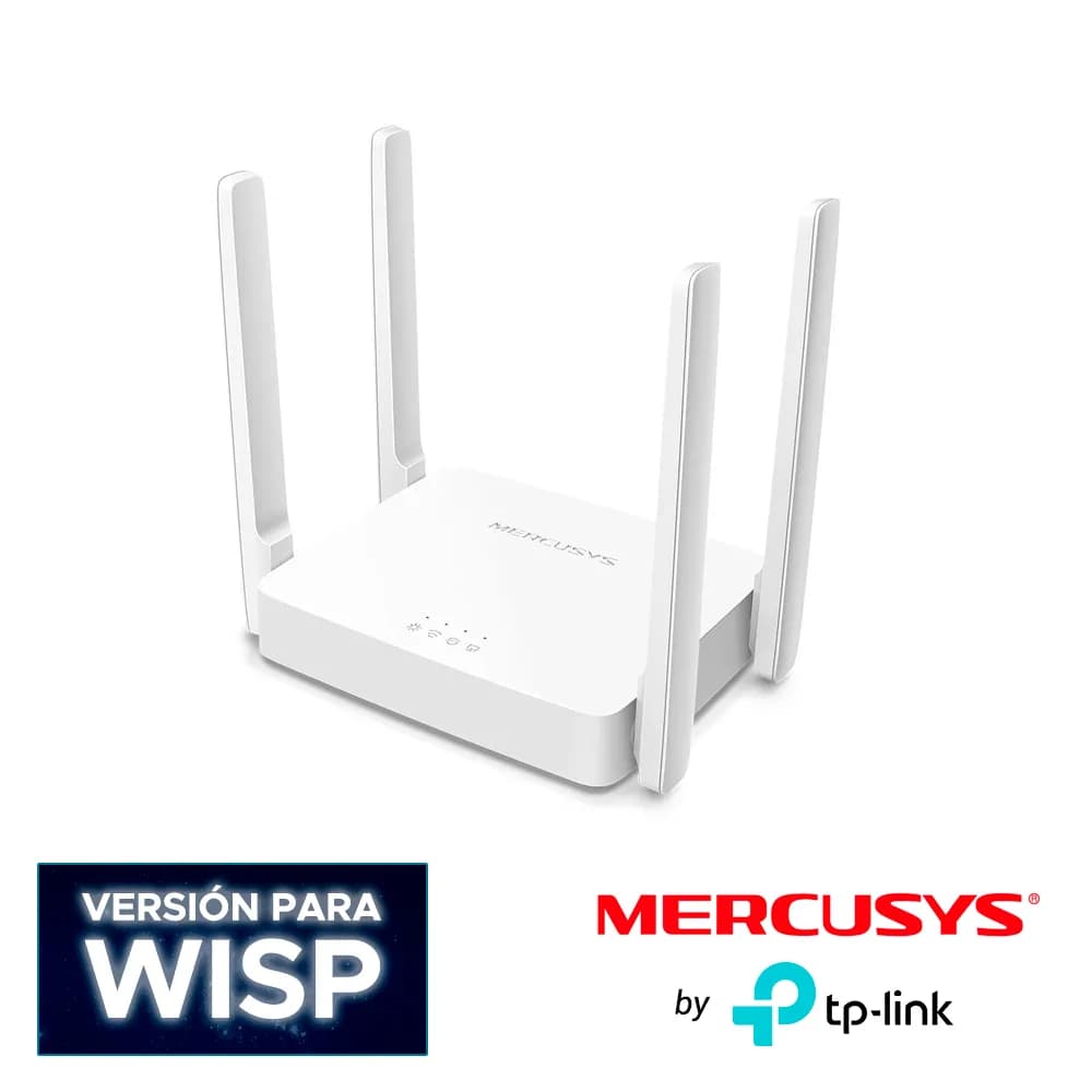 ROUTER INALAMBRICO DUAL BAND AC1200 MERCUSYS AC10 / 802.11AC (WIFI 5)  3
