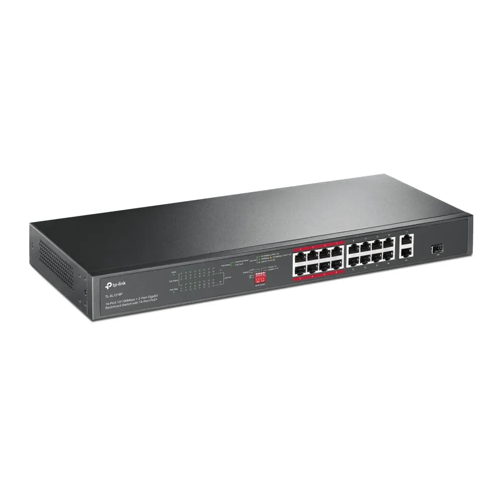 TP-Link TL-SL1218P dispositivo de redes No administrado Gigabit Ethern 2
