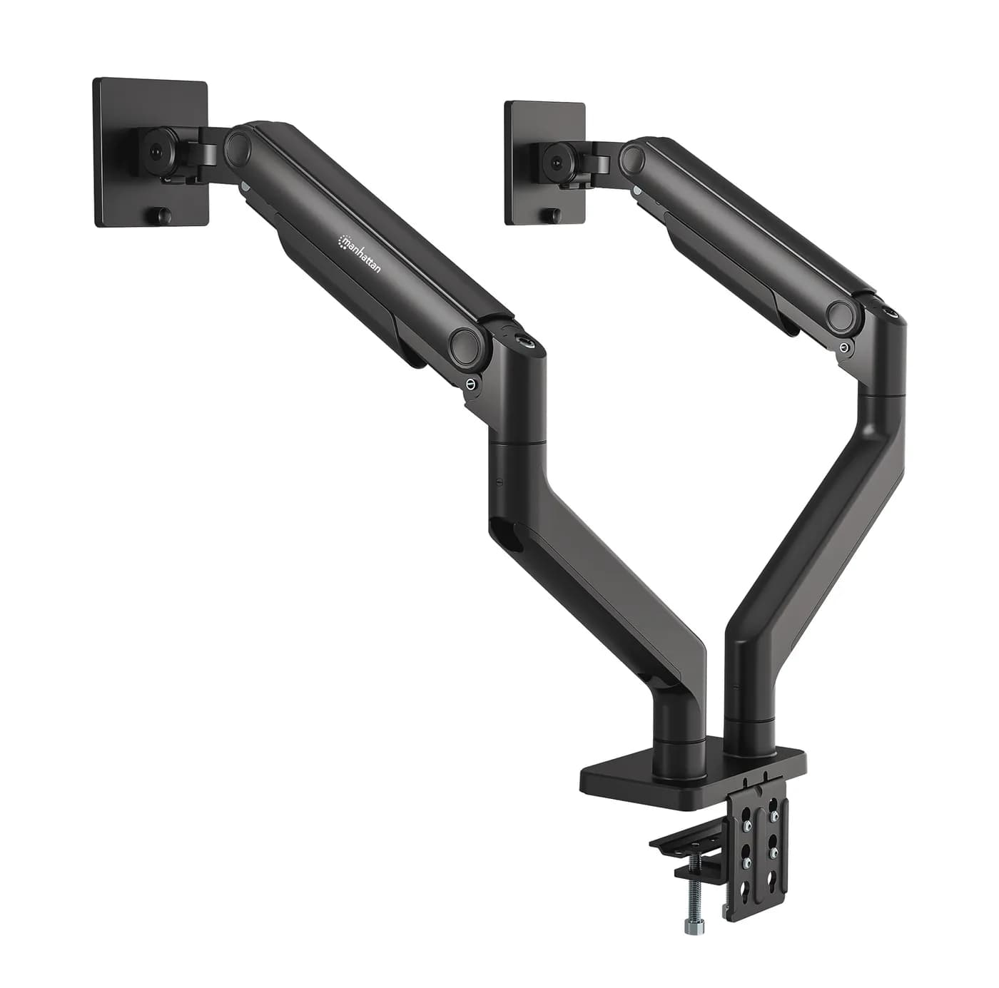 Manhattan 462587 soporte para pantalla plana 114.3 cm (45") Escritorio 5