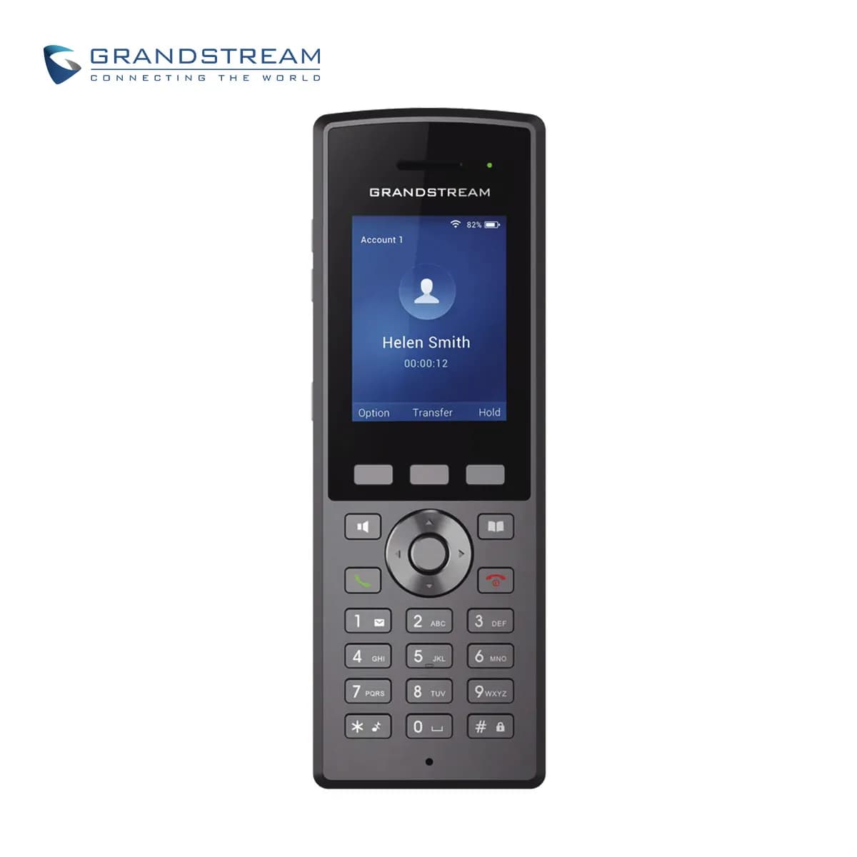 TELEFONO IP WIFI DOBLE BANDA GRANDSTREAM WP825 2.4GHZ Y 5GHZ / 2 CUENT 2