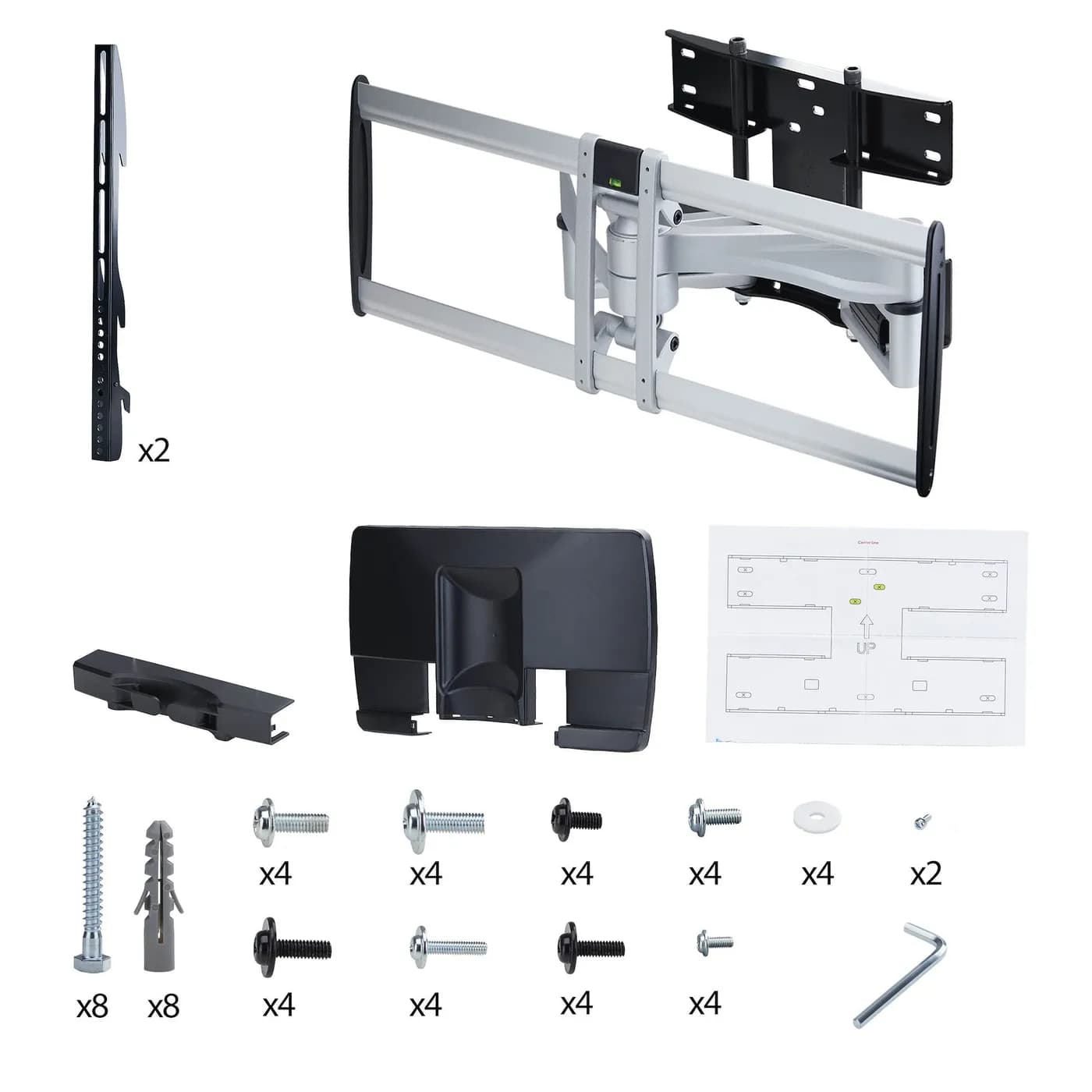 StarTech.com Soporte VESA de Pared de Servicio Pesado para TV Pantalla 8