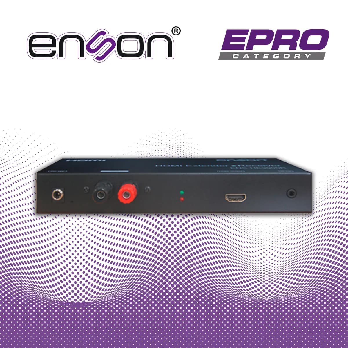 EXTENSOR HDMI 500MTS ENSONDC HE9000R RECEPTOR X C-HE9000R RECEPTOR X C 5