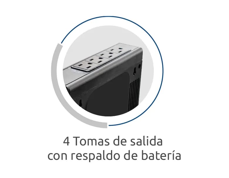 CDP LI-504 sistema de alimentación ininterrumpida (UPS) En espera (Fue 2