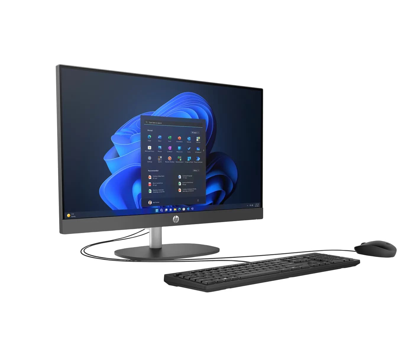 HP ProOne 240 23.8 inch G10 All-in-One Desktop PC,23.8" FHD LED UWVA 2 2