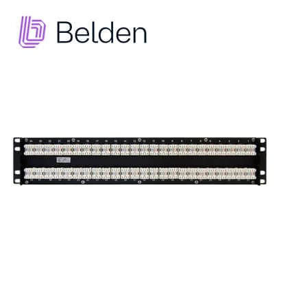 PATCH PANEL KEYCONNECT CAT6+ BELDEN AX103255 / NEGRO / 48 PUERTOS / 2U 2