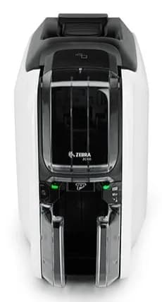 Zebra ZC100 impresora de tarjeta plástica Pintar por sublimación/Trans 2