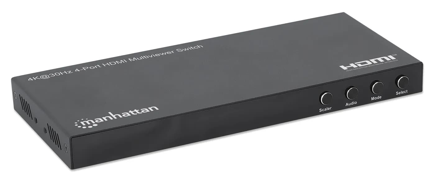 Manhattan Proyecta hasta cuatro fuentes de entrada HDMI en una pantall 4