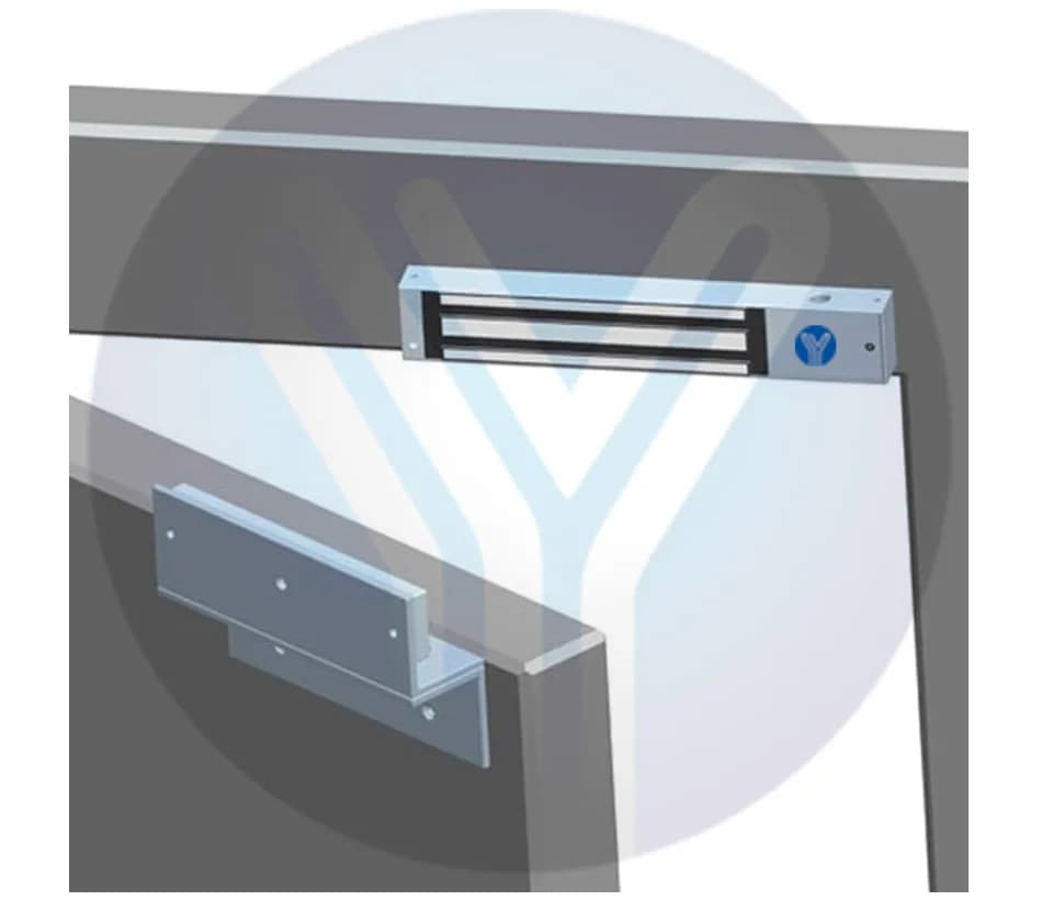 YLI MBK180NZL - Soporte de fijacion de electroiman para puerta con ape 2