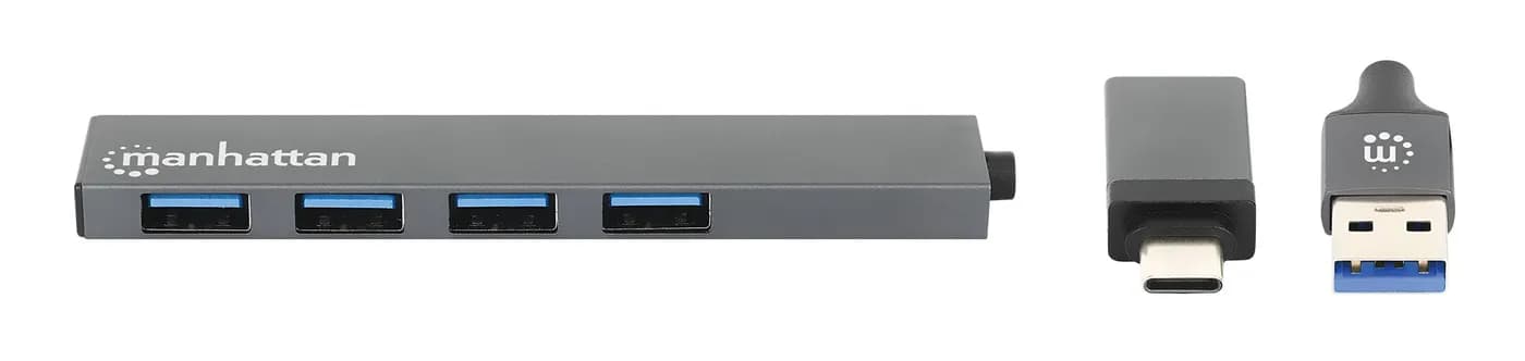 Manhattan 181006 base para laptop o replicador de puertos USB 3.2 Gen  3