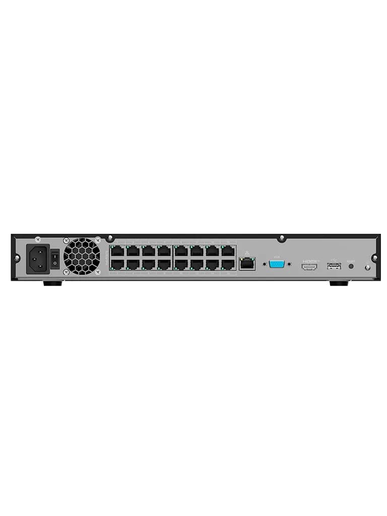 IMOU NVR-N236-16P-8A0E-N - NVR de 36 Canales / 16 Canales PoE/ H.265/  4