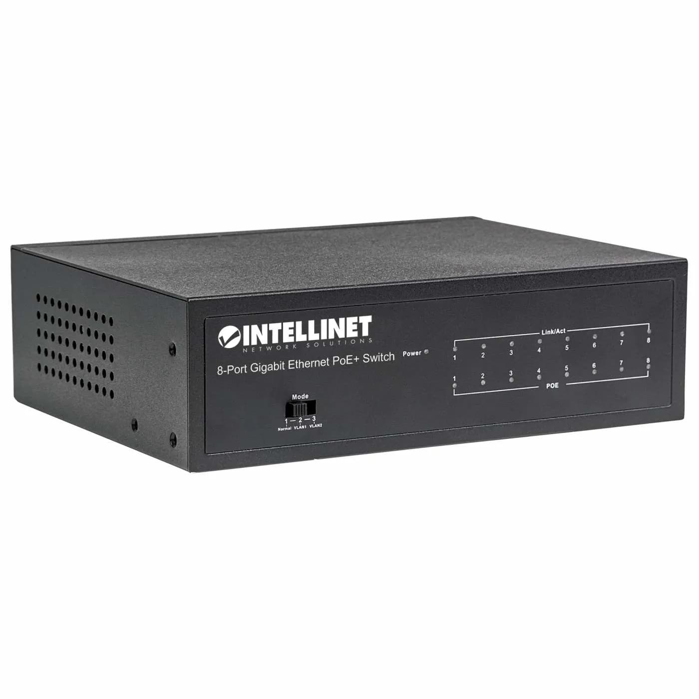 Intellinet Switch PoE+ Gigabit Ethernet de 8 puertos 3