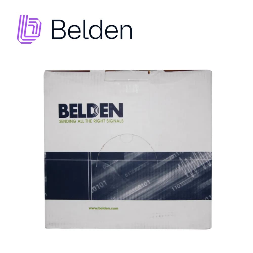 CABLE DE SEGURIDAD Y SONIDO BELDEN 5504UE 009U1000 / INTERIOR / BLANCO 2
