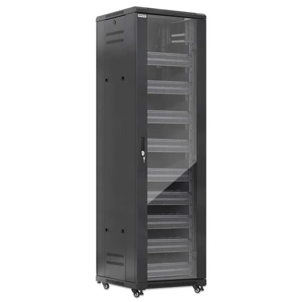Intellinet Gabinete 19" Pro Line con extractores de aire, 42U, Unidad  2