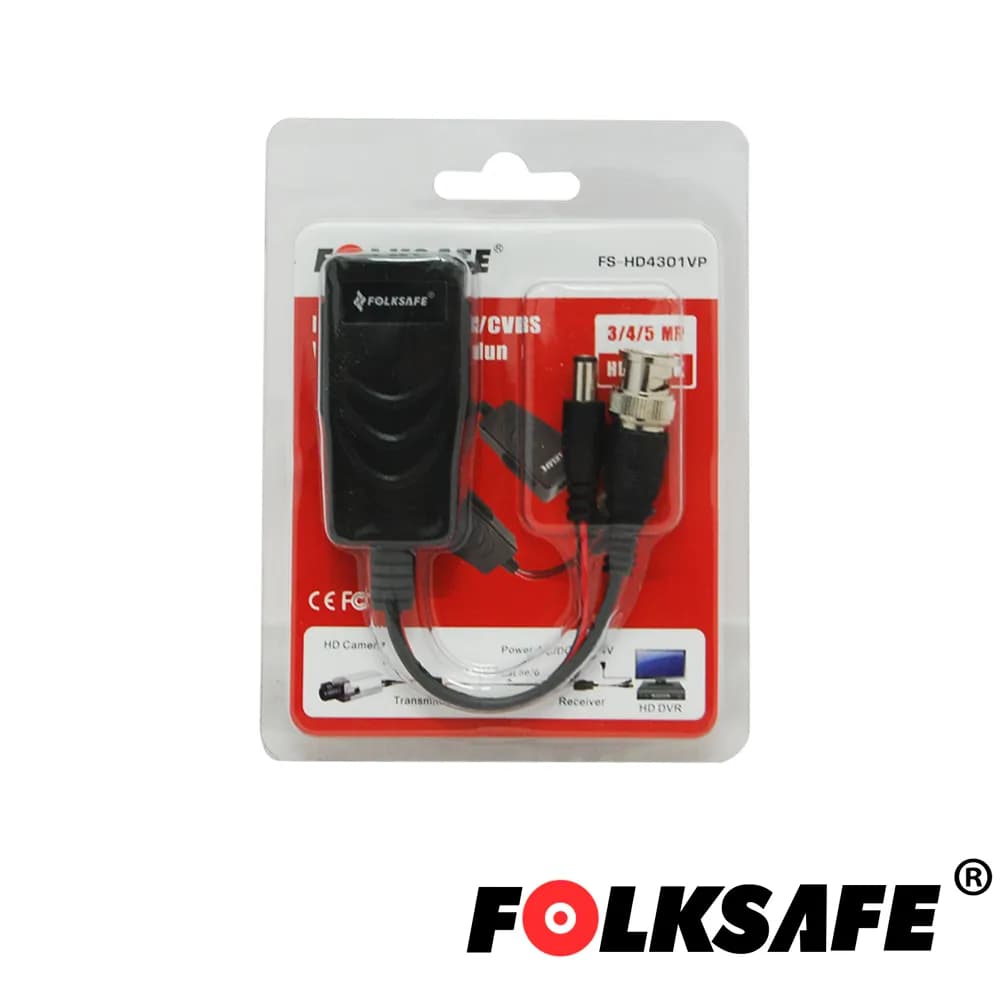 TRANSCEPTOR HD FOLKSAFE FS-HD4301VP, TRANSMISOR/RECEPTOR DE VIDEO Y VO 2