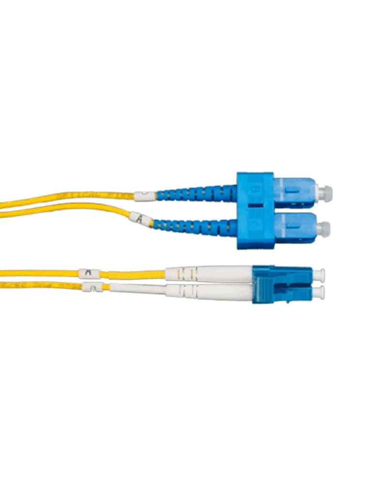 TCE  - LP-FO-D-LCU-SCU-03 - Jumper LC-SC Monomodo / UPC / Duplex 2 mm  2