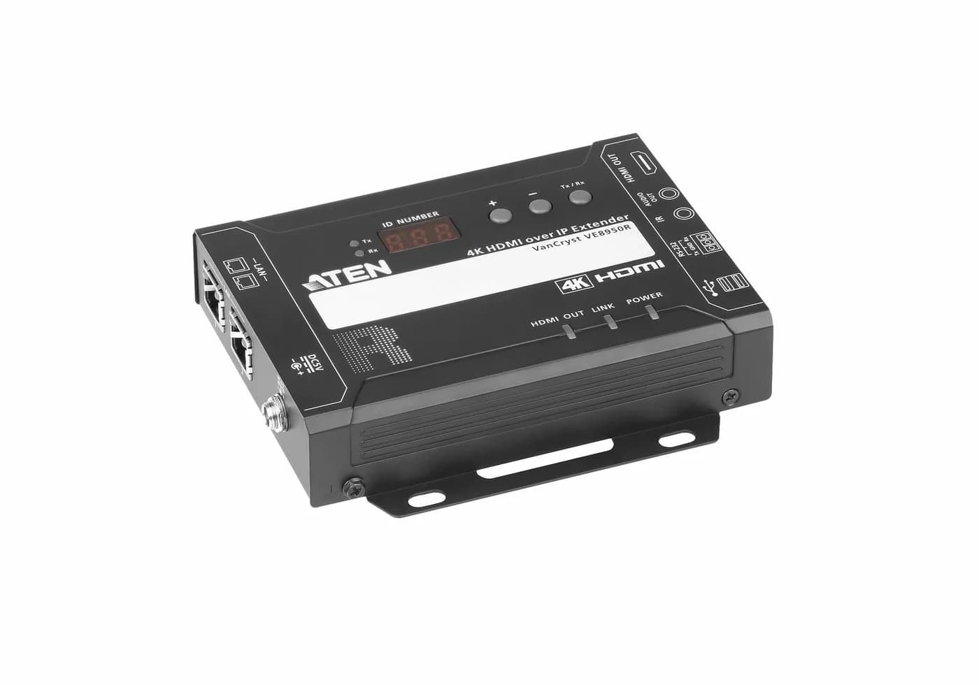 Receptor HDMI sobre IP / 4K @ 30Hz / 4:4:4 / EDID Expert / Control CLI 4