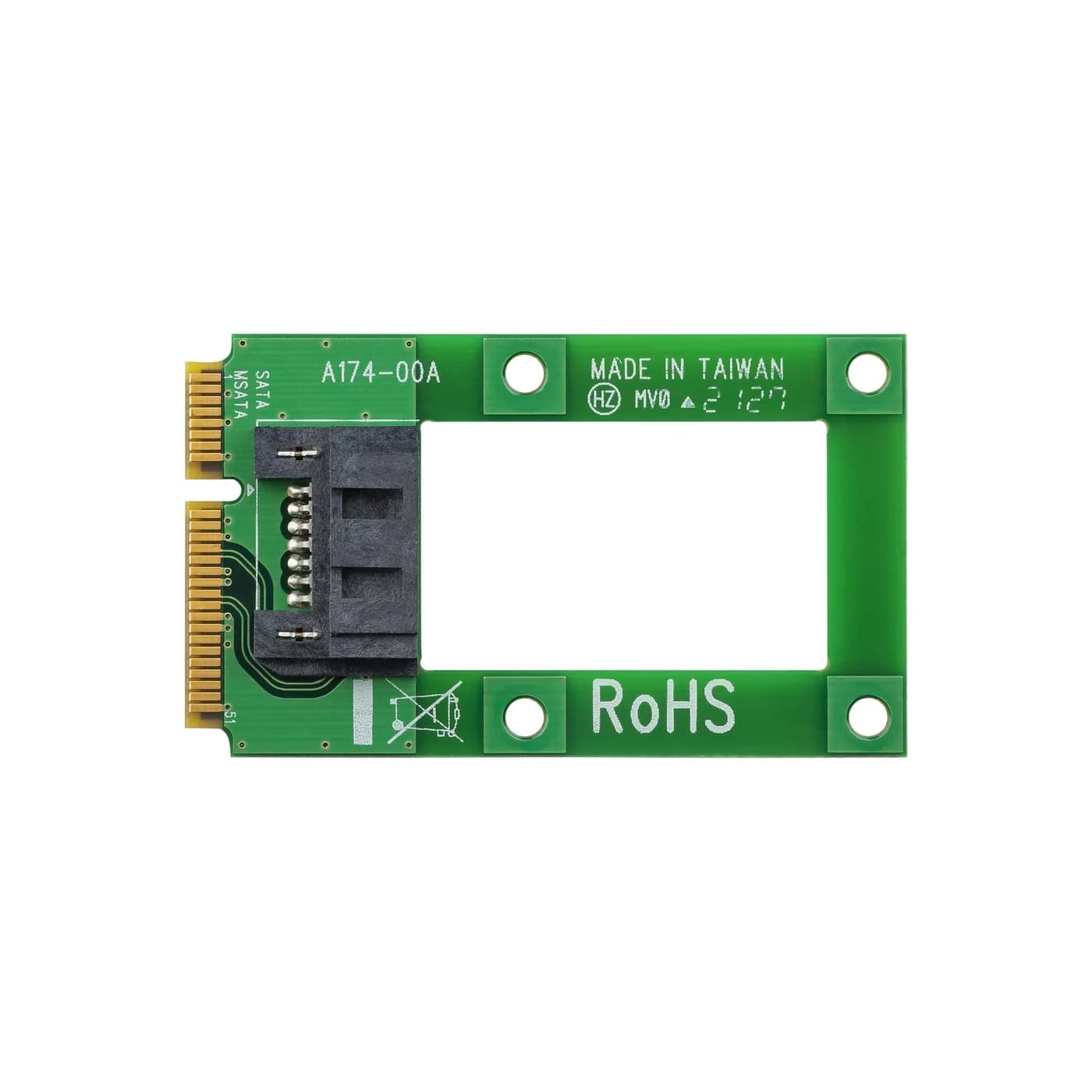StarTech.com Adaptador mSATA a SATA para Disco Duro o SSD - Tarjeta Co 5