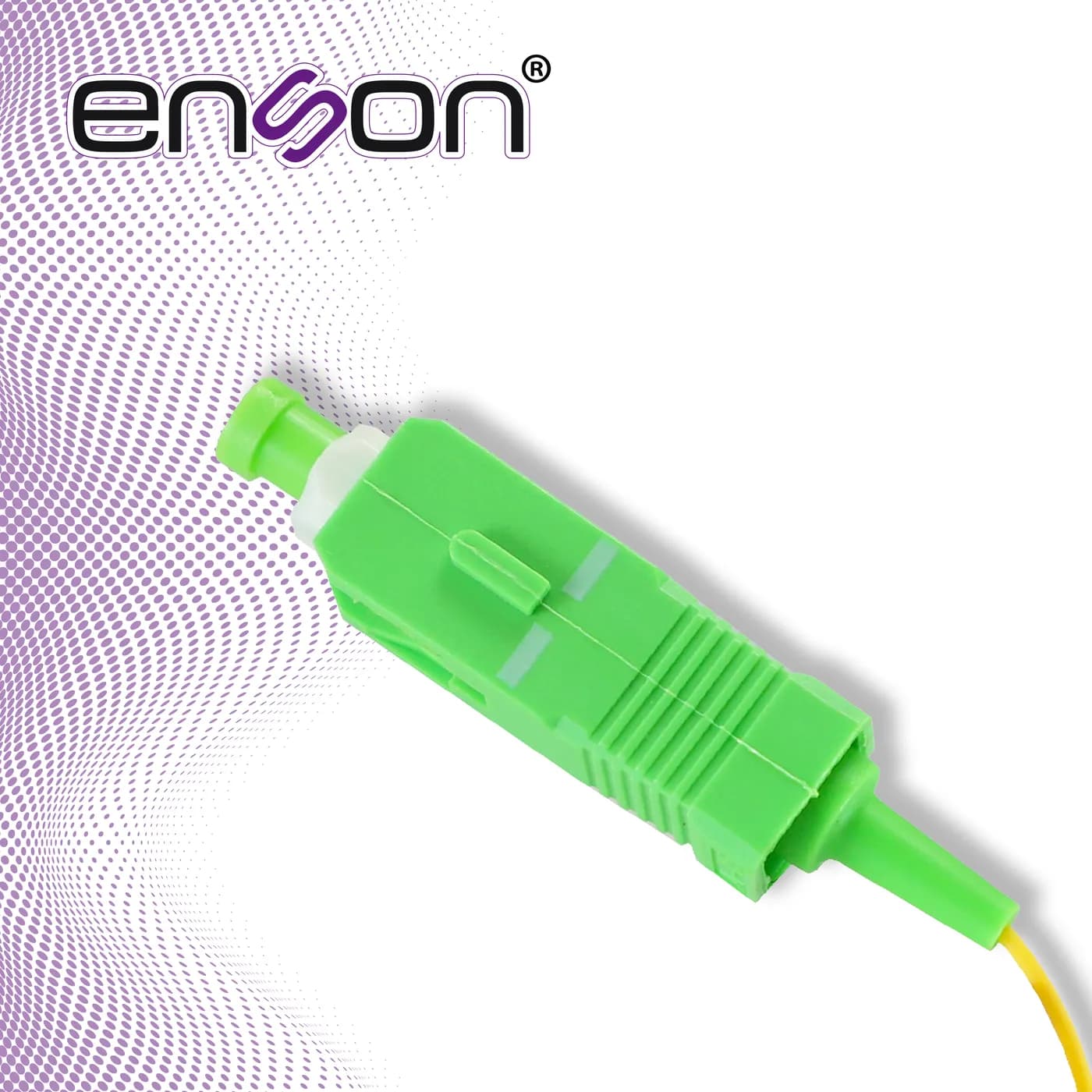 PIGTAIL DE FIBRA OPTICA MONOMODO ENSON ENS-PIGTAILSC CONECTOR SC APC L 4