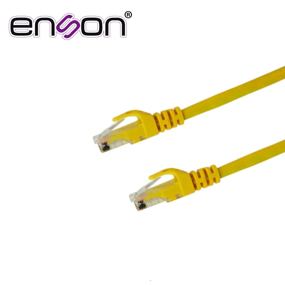 PATCHCORD UTP ENSON P6009Y CAT6 90CM AMARILLO SERIE EPRO 100-II 100 PO 2