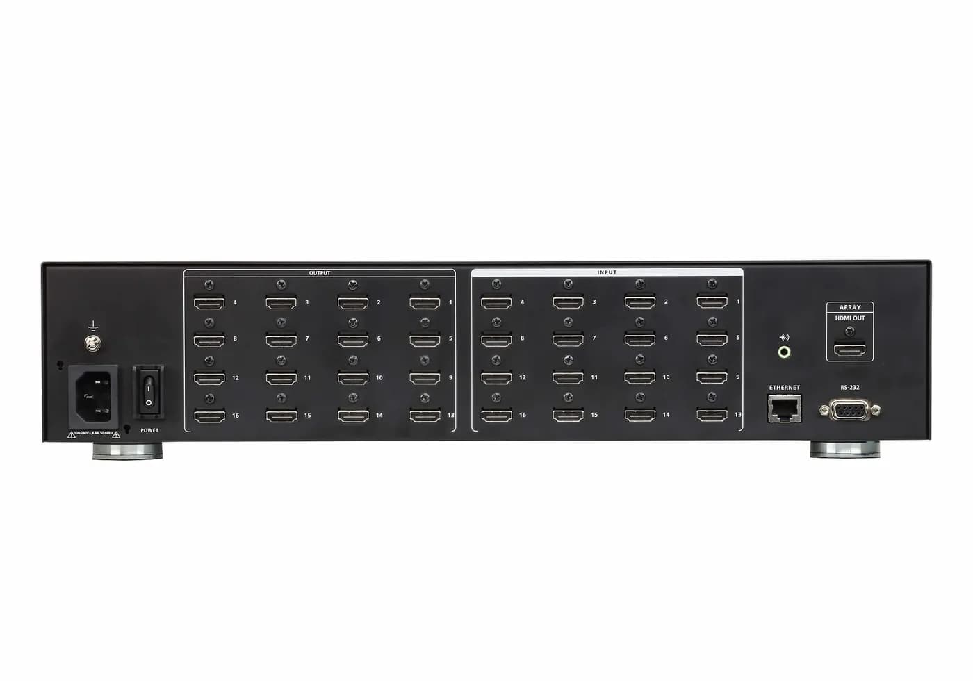 Matriz de Conmutación HDMI / 16 Entradas x 16 Salidas / Seamless Switc 3