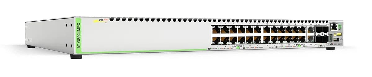 Allied Telesis GS924MPX Gestionado L3 Gigabit Ethernet (10/100/1000) E 2