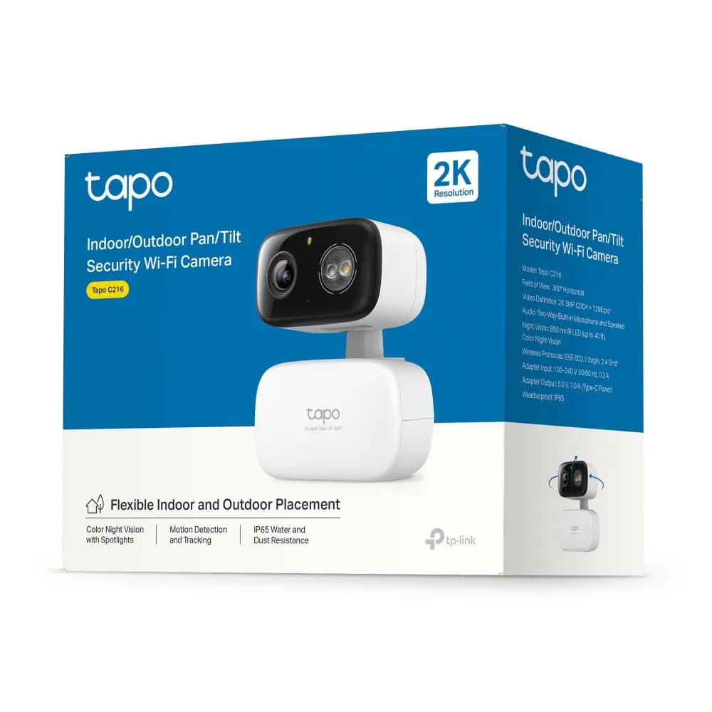 TP-Link Tapo C216 Caja Cámara de seguridad IP Interior 2304 x 1296 Pix 4