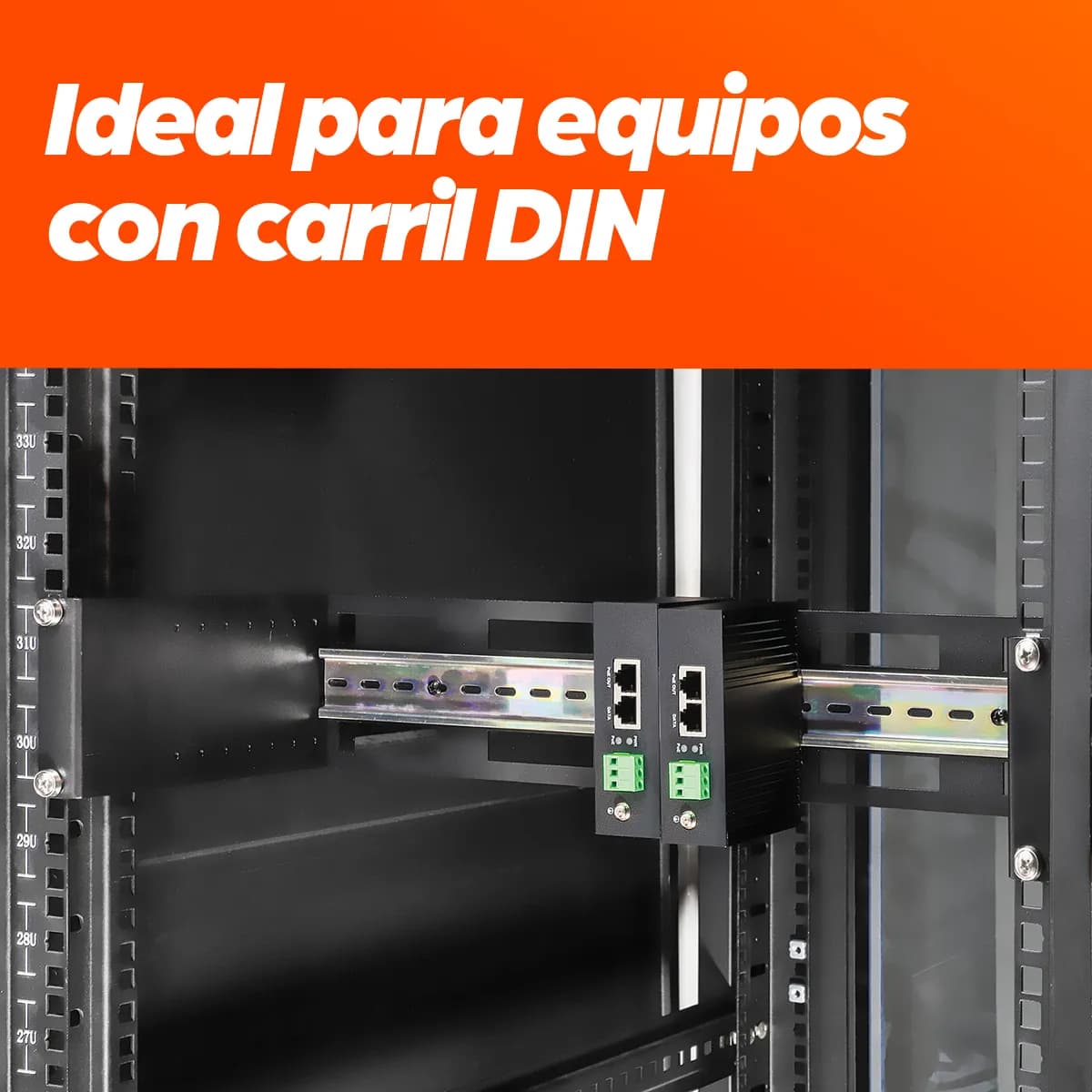 Intellinet 716345 accesorio para rack Riel de estante 7