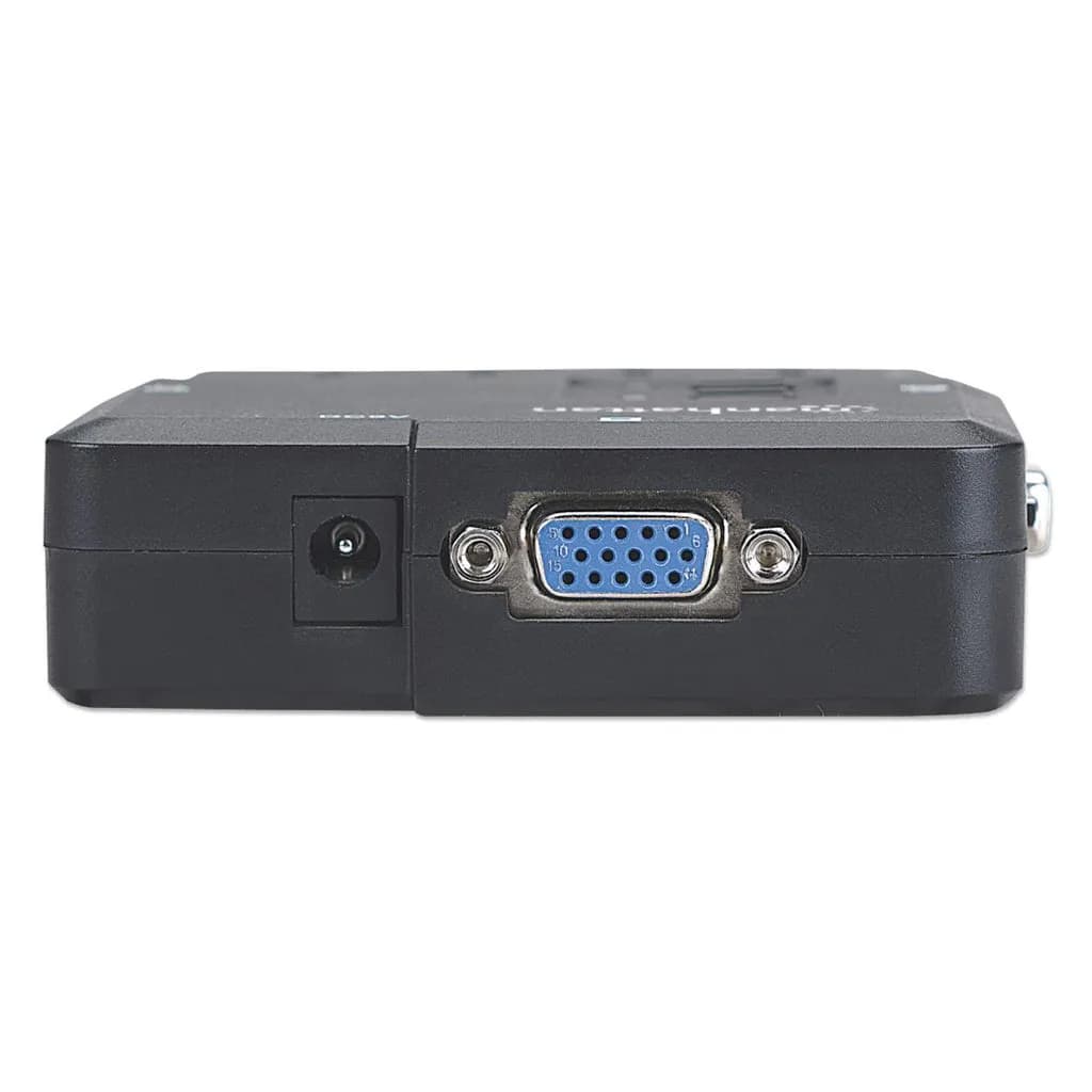 Manhattan Switch KVM Compacto de 2 Puertos 9