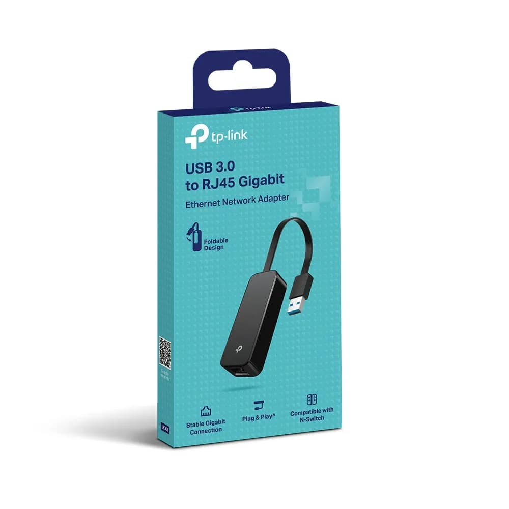 Adaptador de red / USB 3.0 a RJ45 / Gigabit Ethernet 10/100/1000Mbps / 9