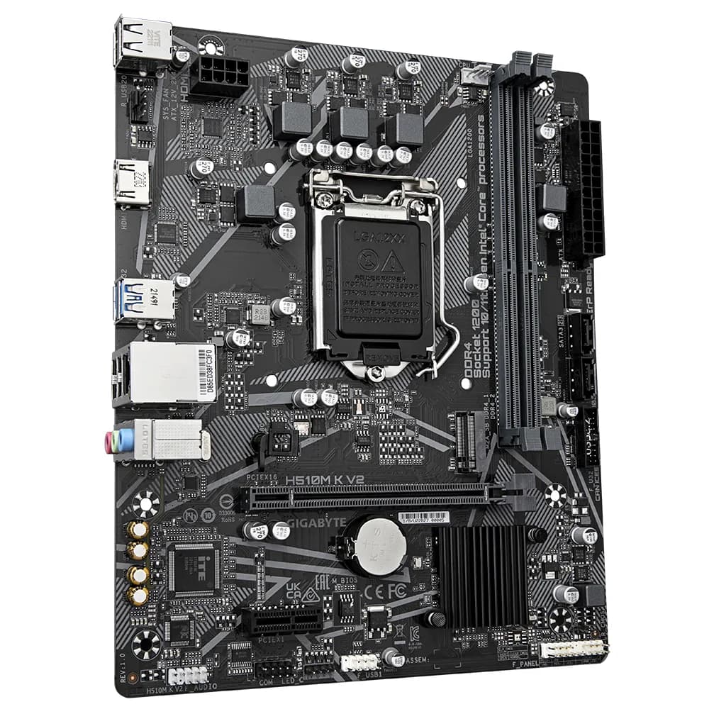 GIGABYTE H510M K V2 placa base Intel H470 Express LGA 1200 (Socket H5) 3