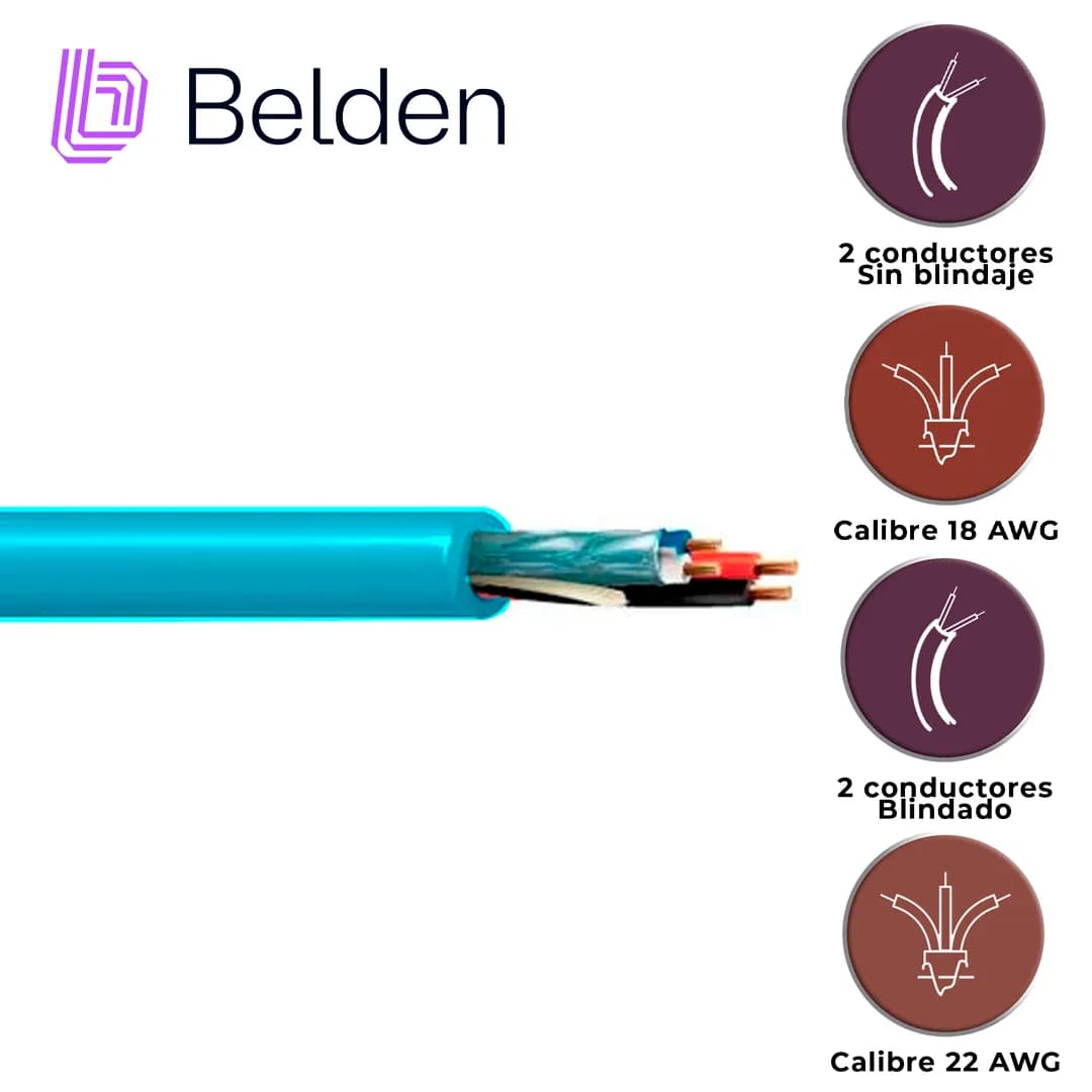 CABLE DE ILUMINACION Y AUTOMATIZACION BELDEN 1392A G751000 / INTERIOR  2