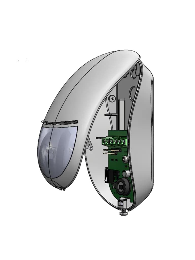 DSC LC203 - Sensor de movimiento PIR infrarrojo pasivo  y Microondas   2