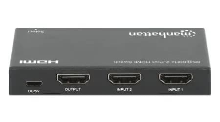 Manhattan 207942 conmutador de vídeo HDMI 5