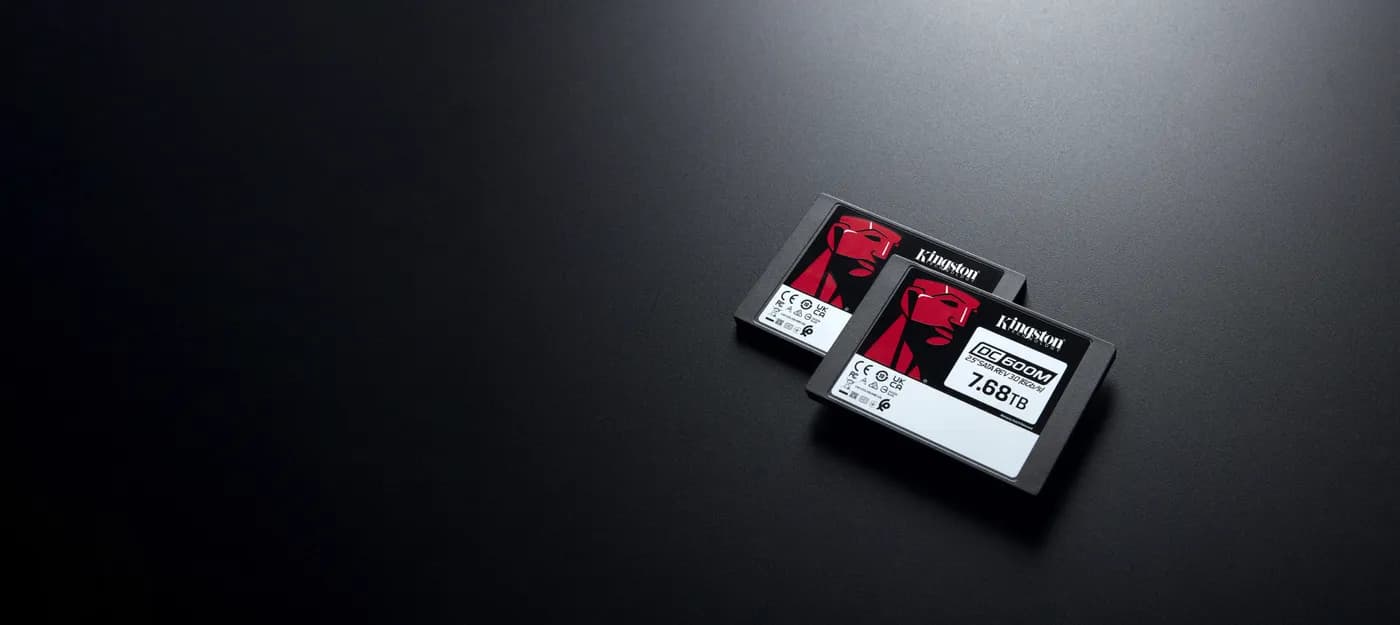 Kingston Technology DC600M 7.68 TB 2.5" Serial ATA III 3D TLC NAND 9