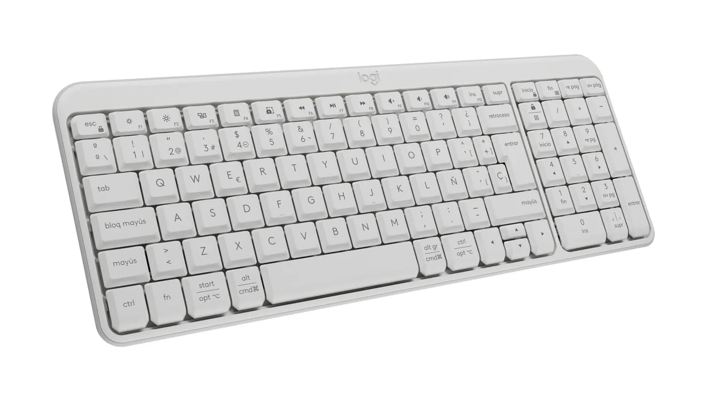 Logitech 920-013446 teclado Universal Bluetooth QWERTY Español Blanco 4