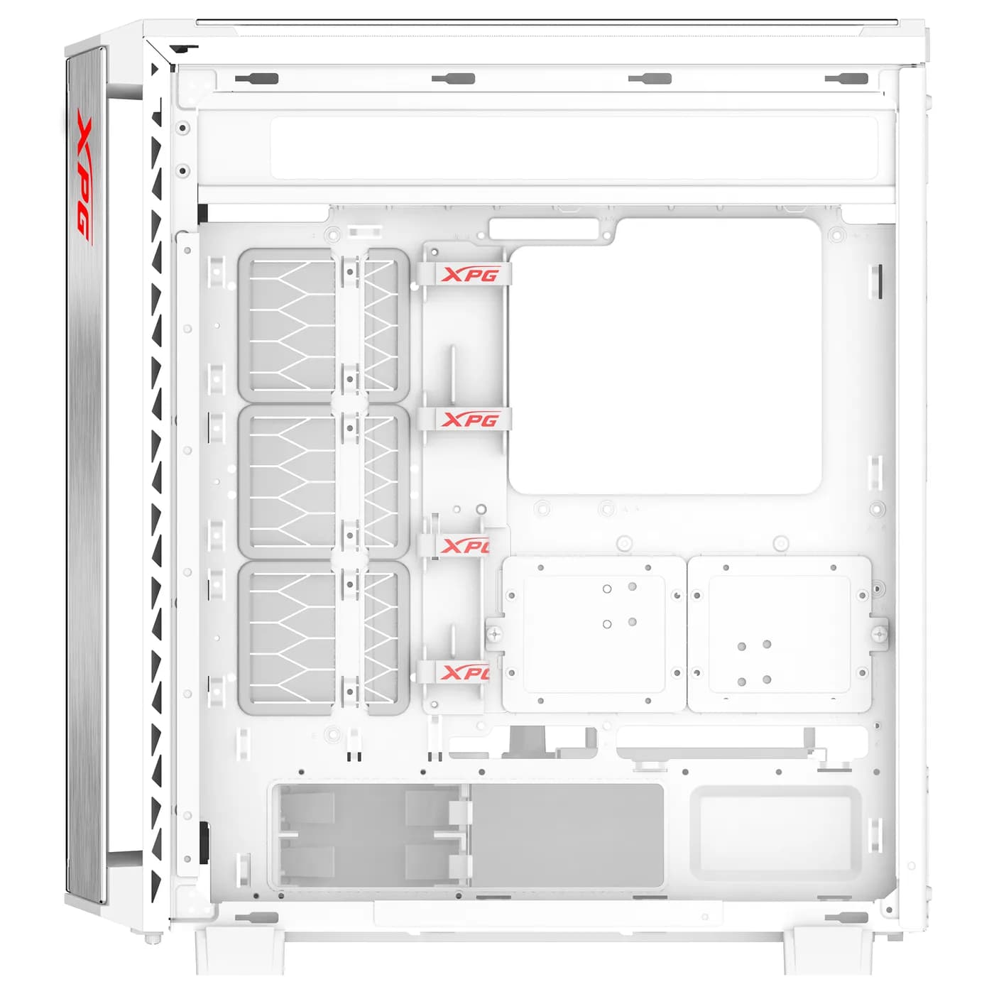 XPG BATTLECRUISER II ST Midi Tower Blanco 4