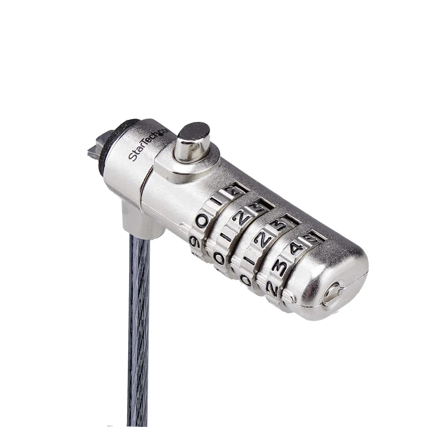 StarTech.com Cable de Seguridad Delgado de Laptop Compatible con K-Slo 3