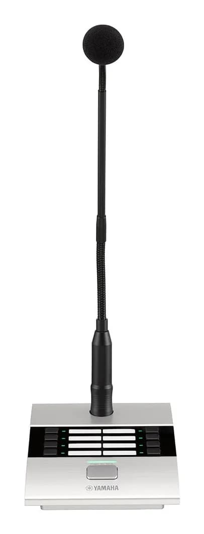 Estación de Voceo Multizona / Micrófono Cuello de Ganso / 8 Botones Pr 2