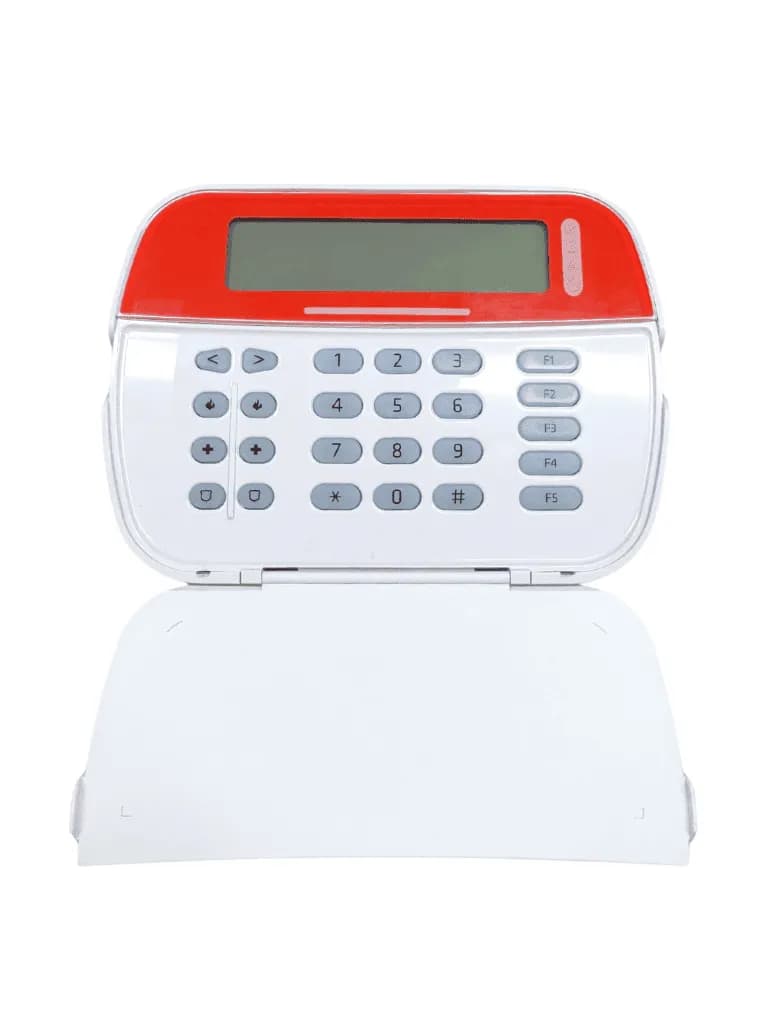 DSC HS2LCD RED - Teclado Cableado LCD Alfanumérico ROJO  admite 128 zo 2