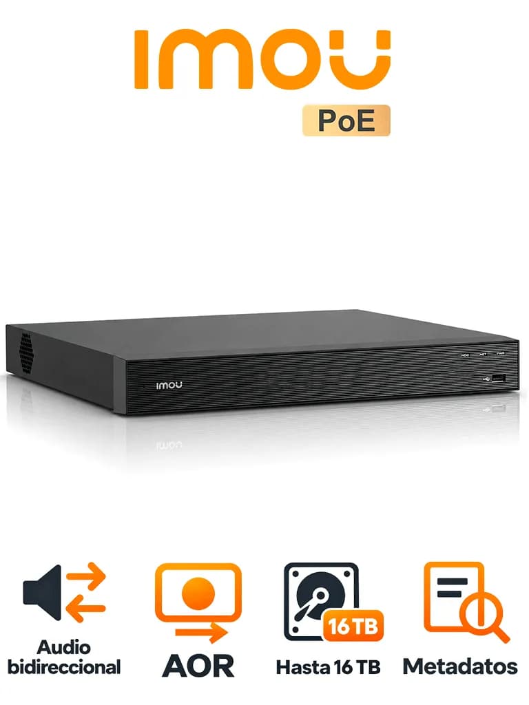 Imou POE NVR-N236-16P-8A0E