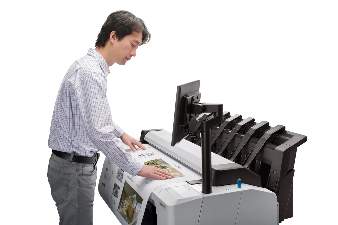 HP Designjet Impresora multifunción PostScript de 36" T2600 9