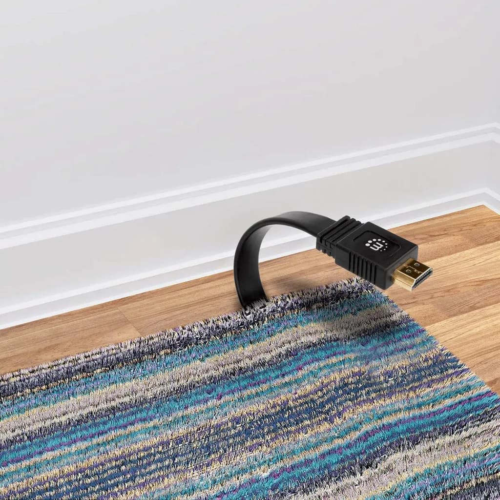 Manhattan Cable HDMI plano de alta velocidad con Ethernet 6